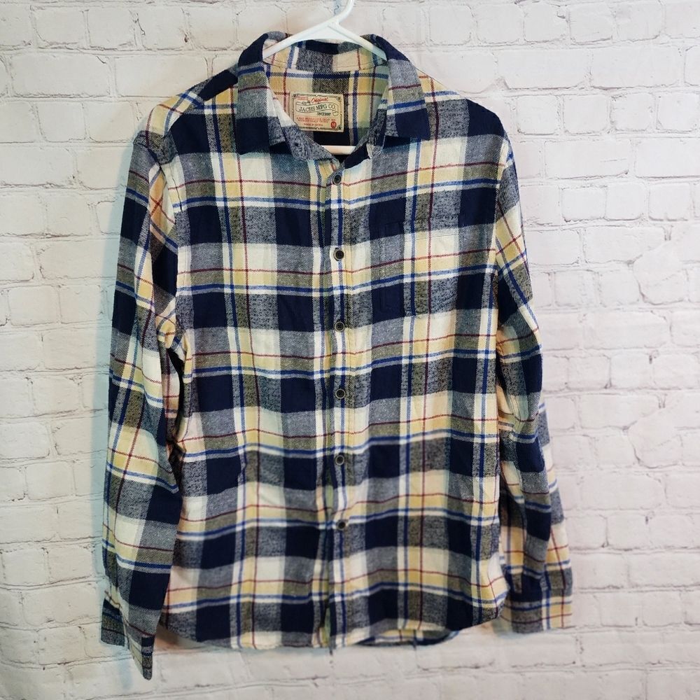 Men's JACHS MFG CO flannel longsleeve shirt, size Medium